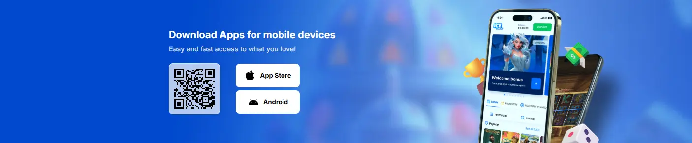Mobilna aplikacija Ais Casino za Android in iOS
